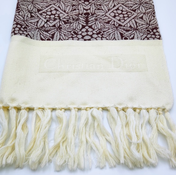 Christian Dior Lambswool Scarf - Picture 3 of 6
